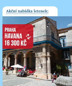 Levné letenky do Havany od 16 300 Kč