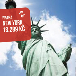 Levné letenky Praha - New York