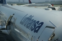 letadlo společnosti Lufthansa