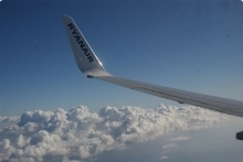 letadlo společnosti Ryanair
