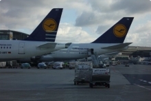 letadla společnosti Lufthansa