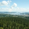 [nádherná finská jezera v okolí Kuopia]