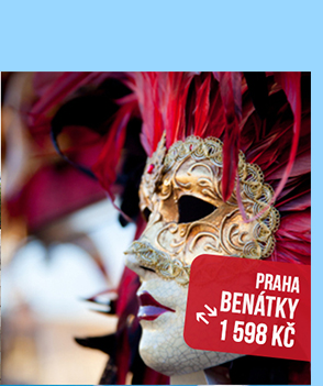 Zpáteční letenka Praha - Benátky od 1 598 Kč