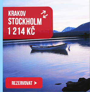 Zpáteční letenky Krakov - Stockholm od  1 214 Kč