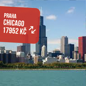 Levné letenky Praha - Chicago