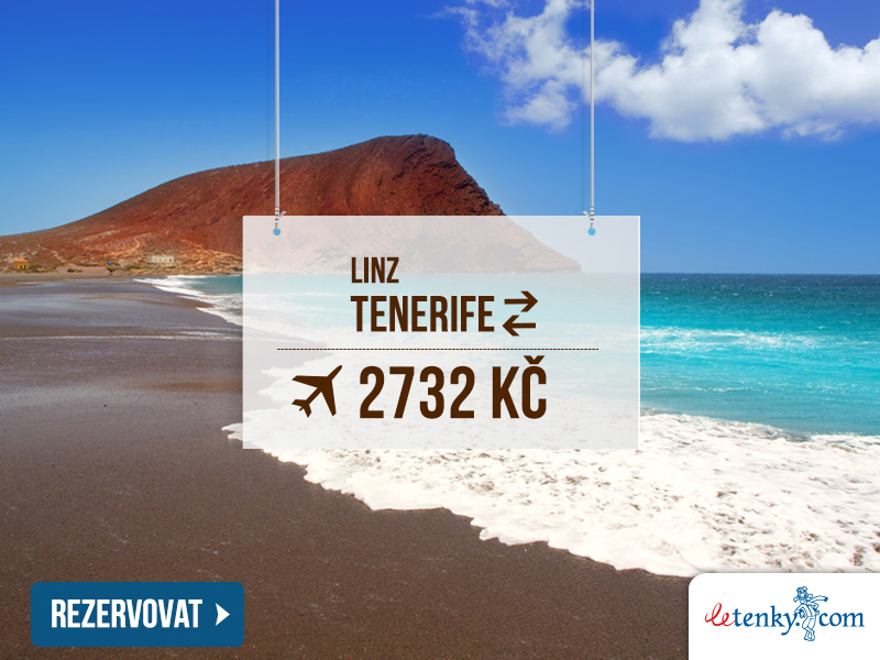 Zpáteční letenka Linz – Tenerife od 2 732 Kč